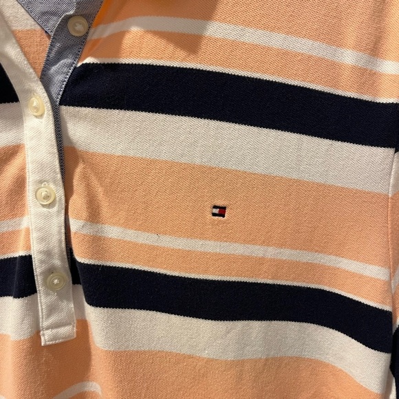 Striped Polo Shirt – Tommy Hilfiger – No Size Tag XXL - Picture 8 of 8